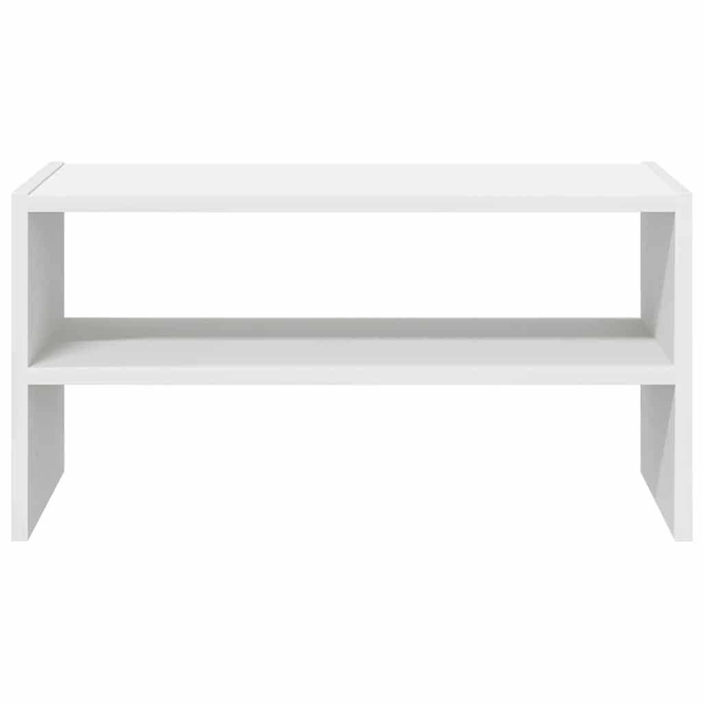 fehér cipőtartó állvány halmozható 60 x 30 x 30,5 cm
