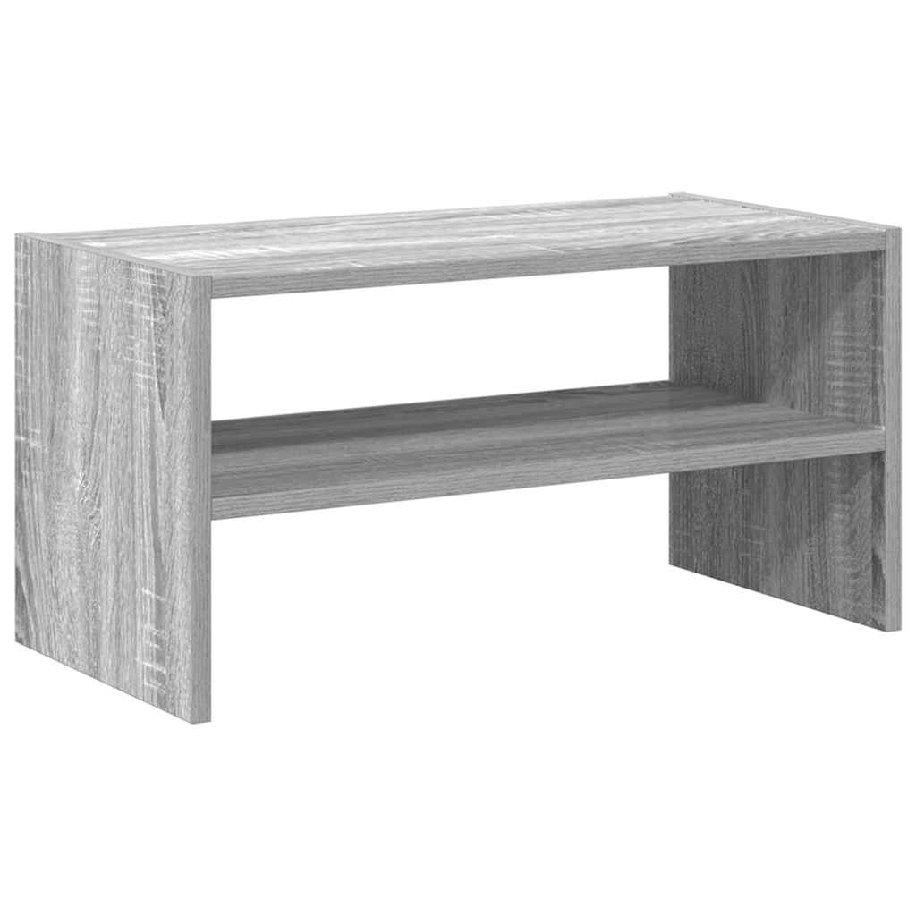 szürke sonoma cipőtartó állvány halmozható 60 x 30 x 30,5 cm