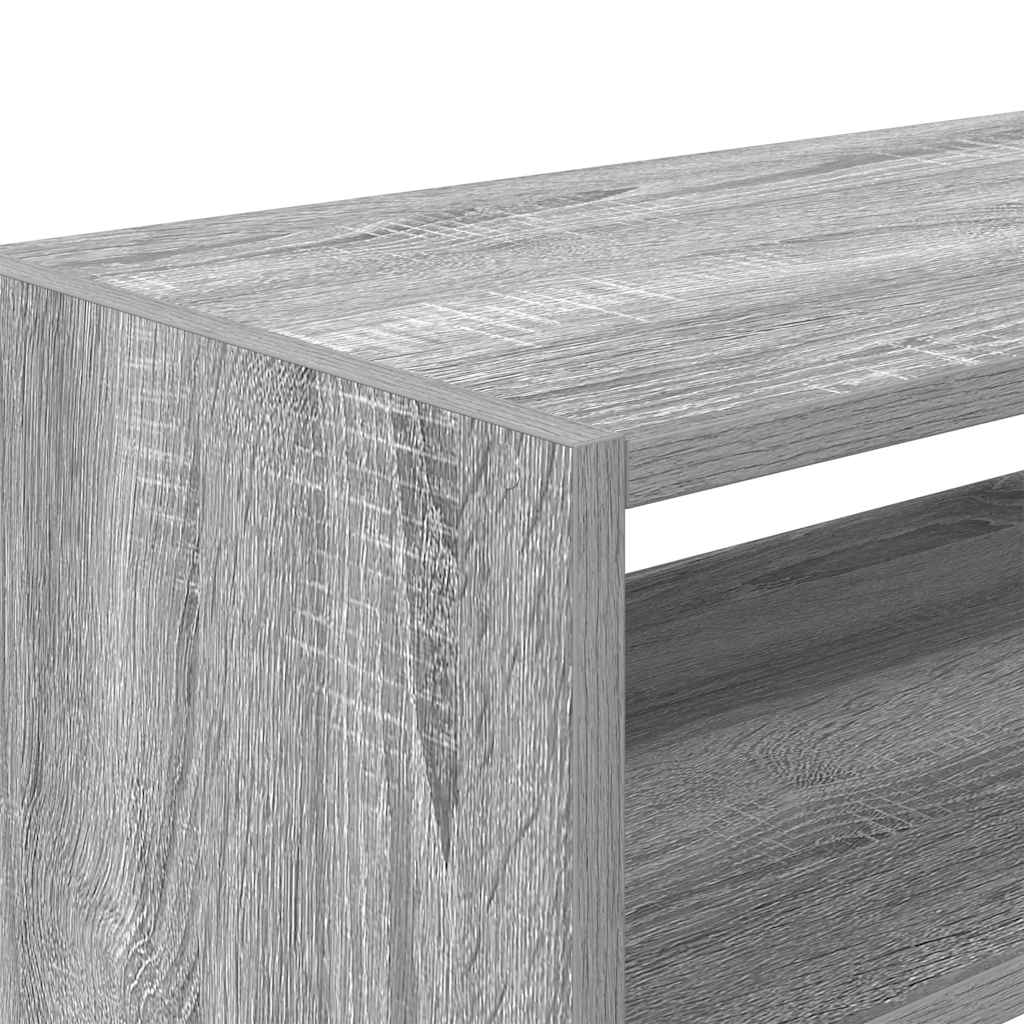 szürke sonoma cipőtartó állvány halmozható 60 x 30 x 30,5 cm