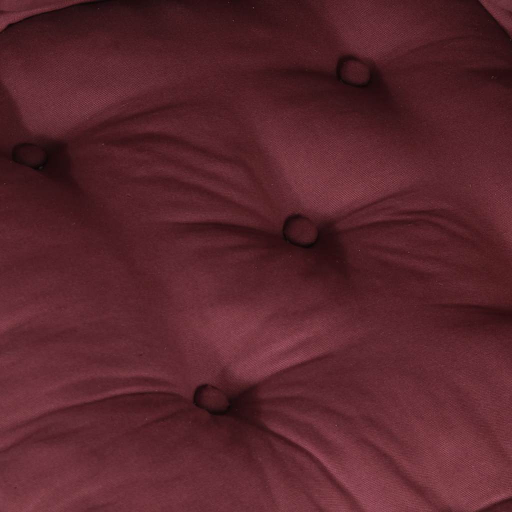 maroon szövet moduláris kanapéegység 70x70x36