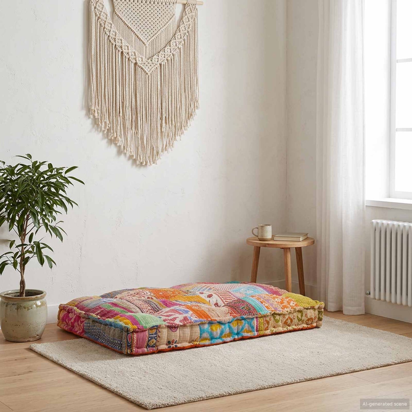 Pallet Sofa Párna Sokszínű 120 x 80 x 12 cm Szövet