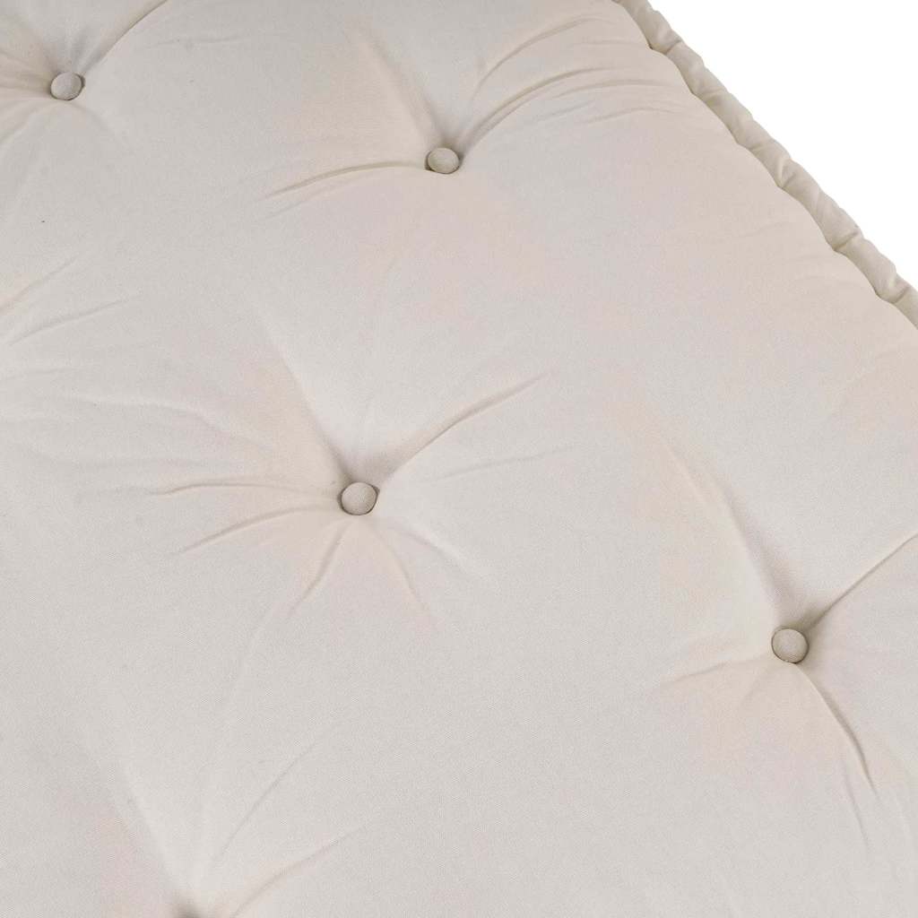 Pallet Sofa Párna Krémszínű 120 x 80 x 12 cm Szövet