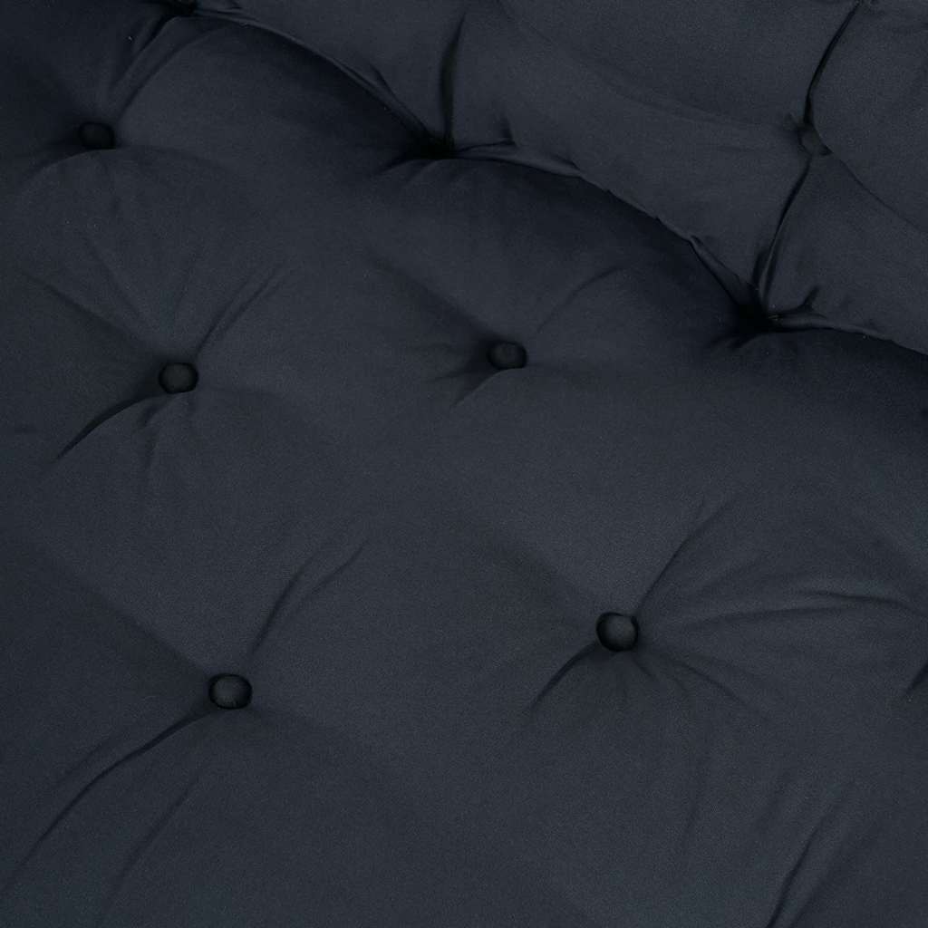 Pallet Sofa Párna 2 pcs Antracitszürke 120 x 80 x 38 cm Szövet