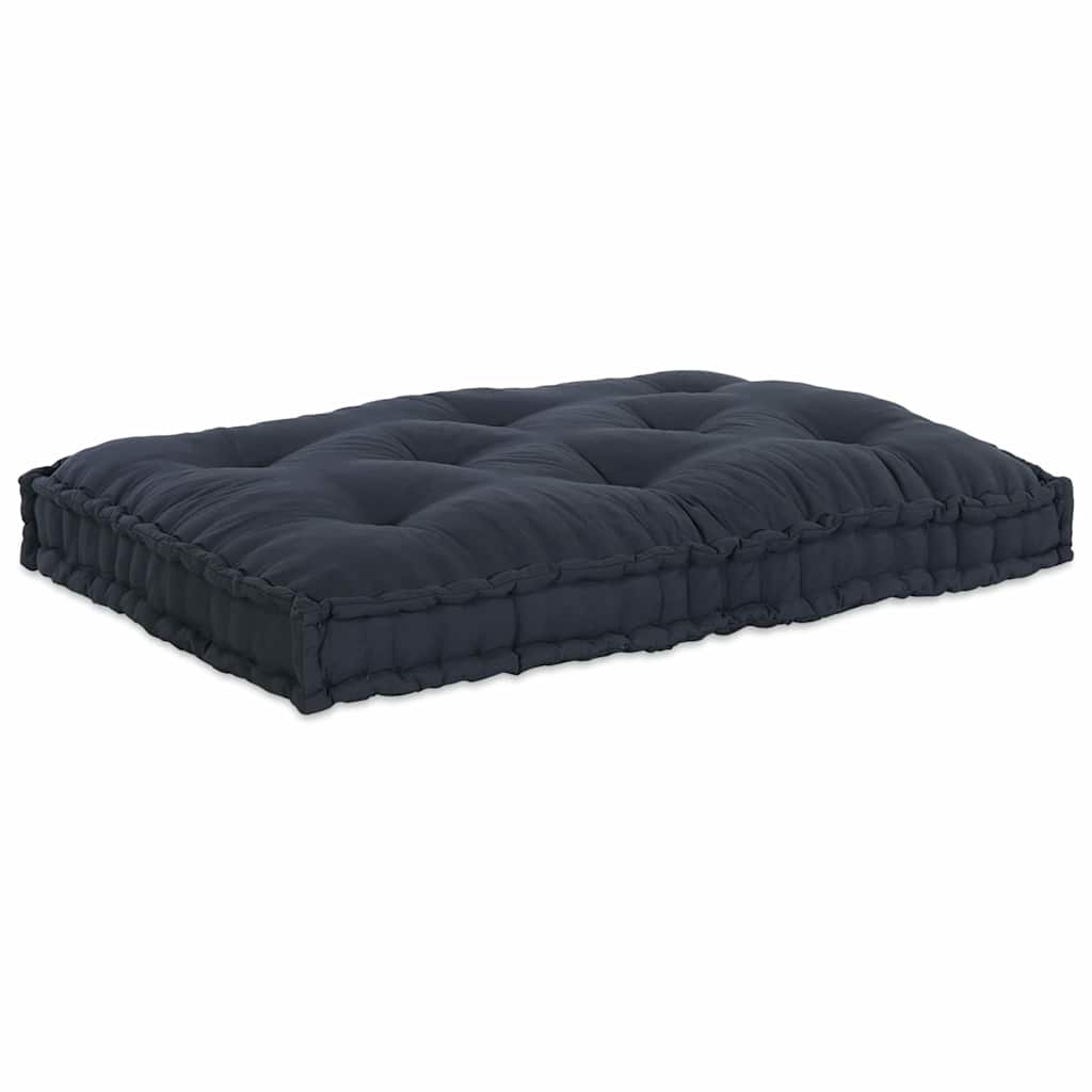 Pallet Sofa Párna Antracitszürke 120 x 80 x 12 cm Szövet
