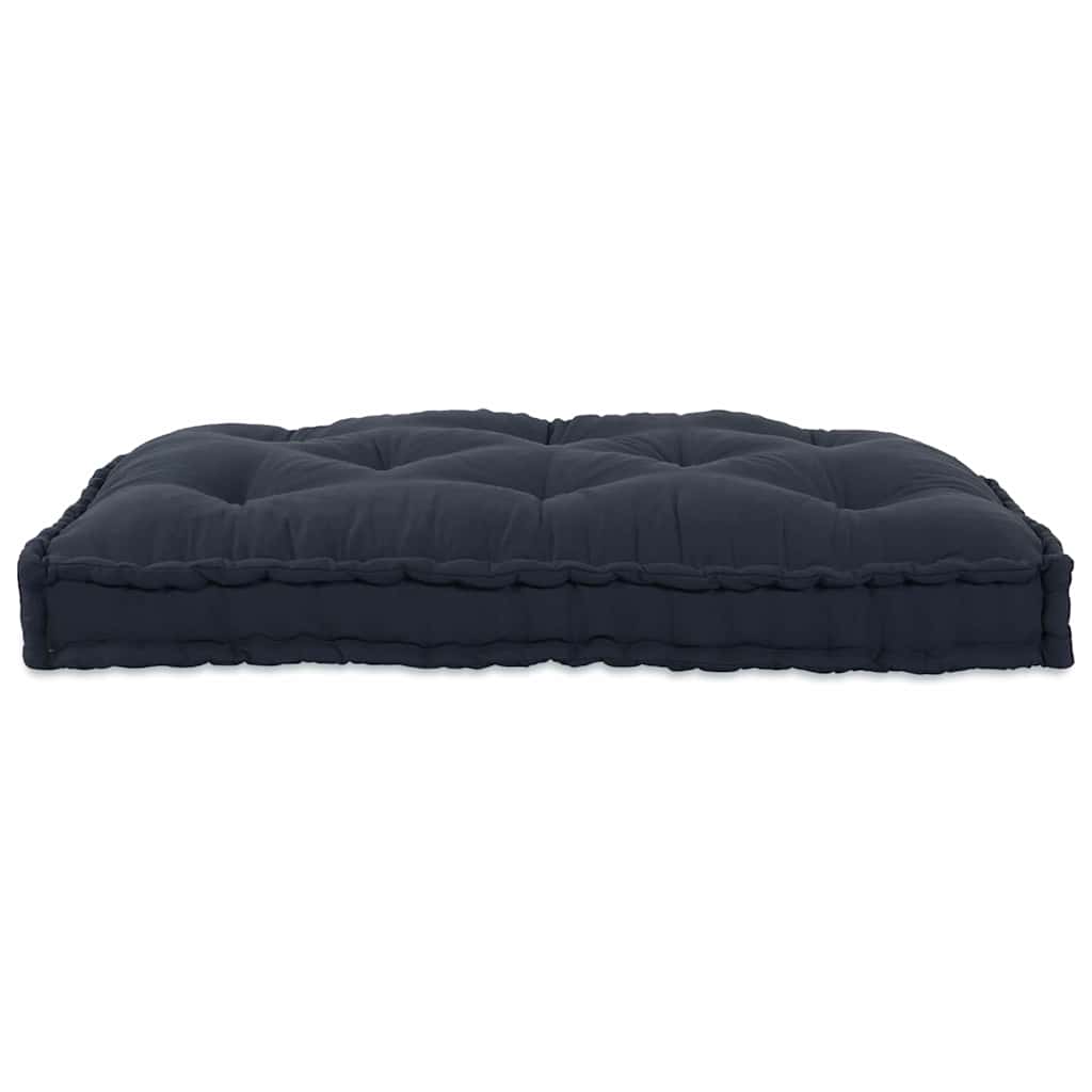 Pallet Sofa Párna Antracitszürke 120 x 80 x 12 cm Szövet