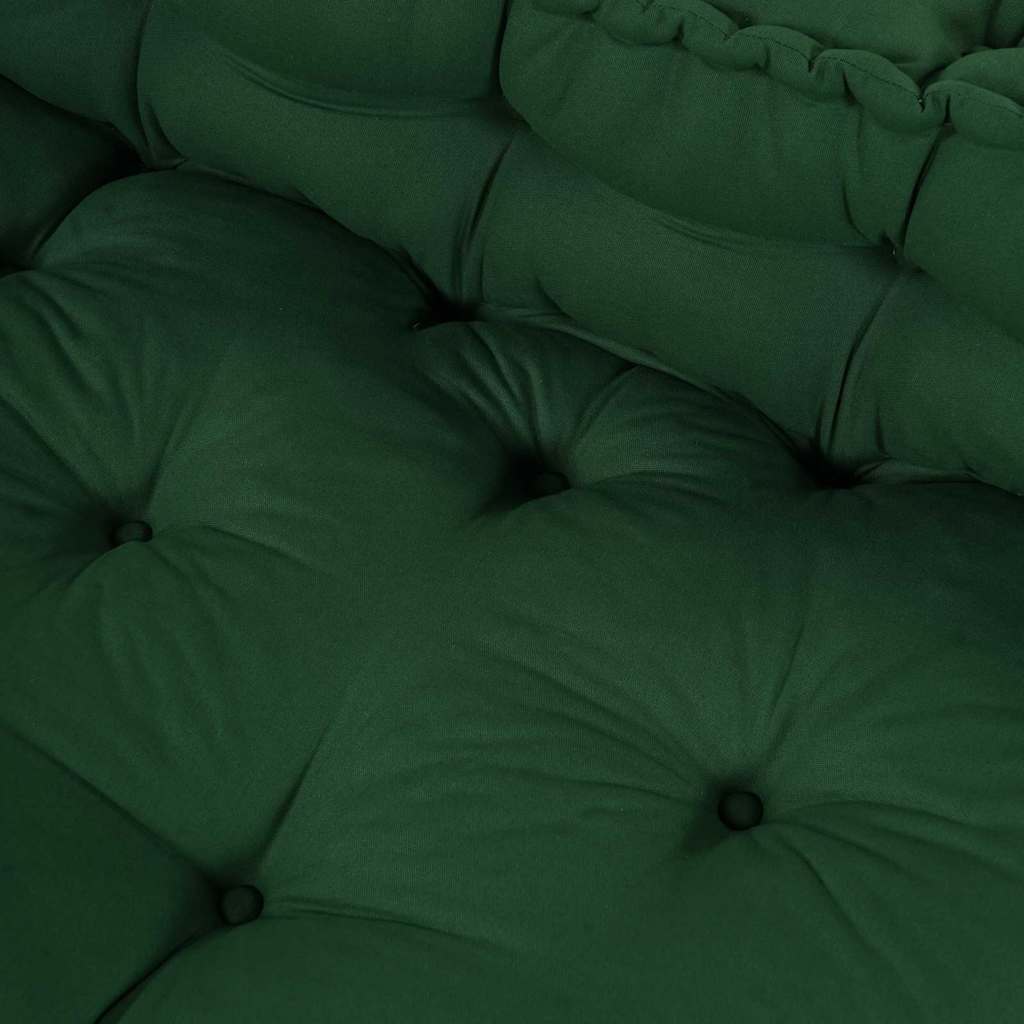 Pallet Sofa Párna 2 pcs Zöld 120 x 80 x 38 cm Szövet