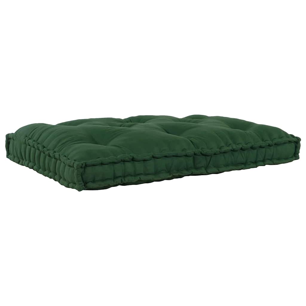 Pallet Sofa Párna Zöld 120 x 80 x 12 cm Szövet