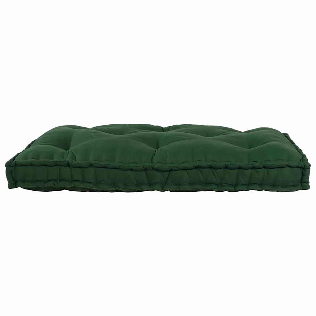Pallet Sofa Párna Zöld 120 x 80 x 12 cm Szövet
