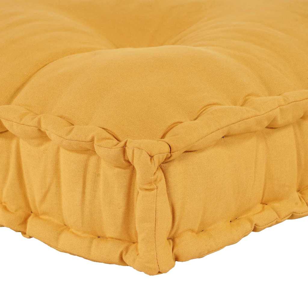 Pallet Sofa Párna Sárga 120 x 80 x 12 cm Szövet