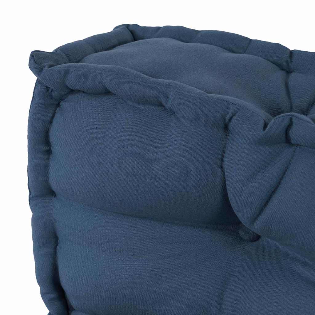 Pallet Sofa Párna 2 pcs Indigó 120 x 80 x 38 cm Szövet