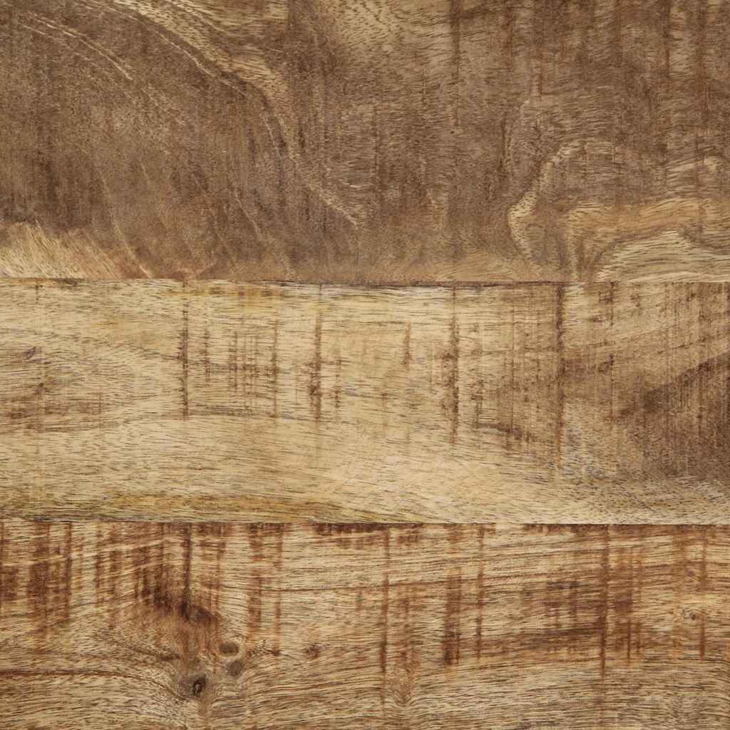 tömör nyers mangófa dohányzóasztal 90x50x38 cm