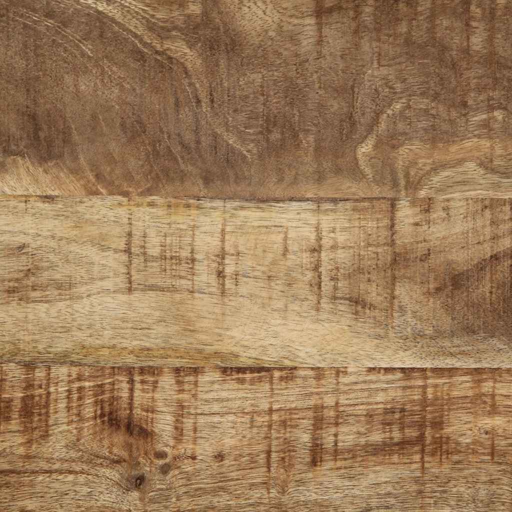 tömör nyers mangófa dohányzóasztal 70x50x38 cm