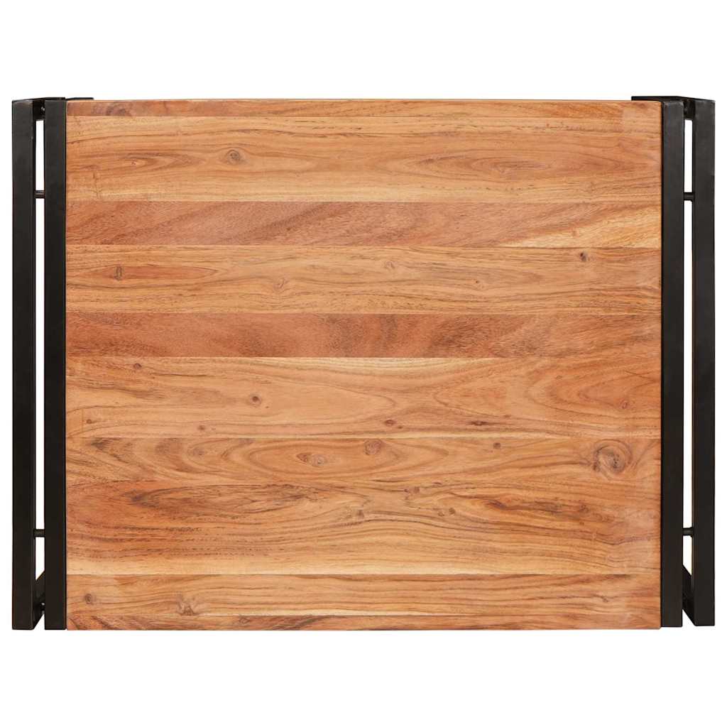 Fürdőszobai polc részére Barna 65 x 50 x 23 cm Tömör Akácfa
