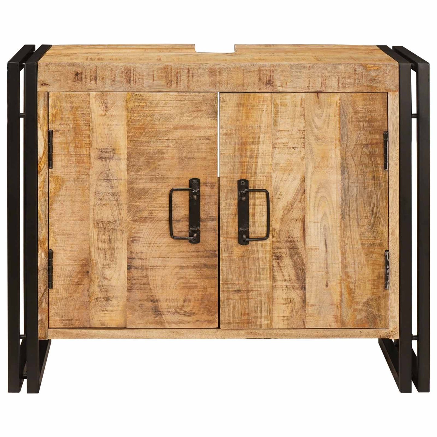 Mosdókagyló szekrény Barna 71 x 33 x 58 cm Tömör Mangófát