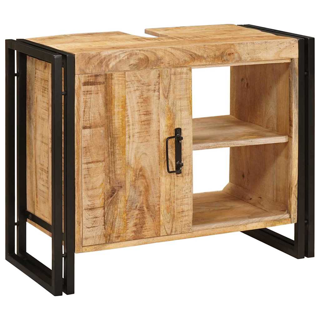 Mosdókagyló szekrény Barna 71 x 33 x 58 cm Tömör Mangófát