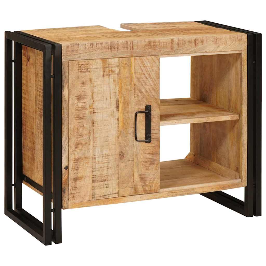 Mosdókagyló szekrény Barna 71 x 33 x 58 cm Tömör Mangófát