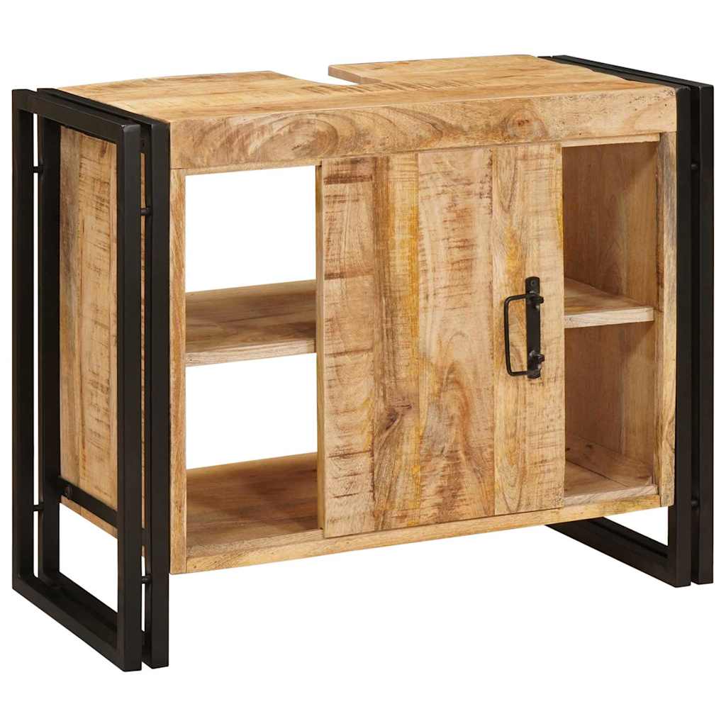 Mosdókagyló szekrény Barna 71 x 33 x 58 cm Tömör Mangófát