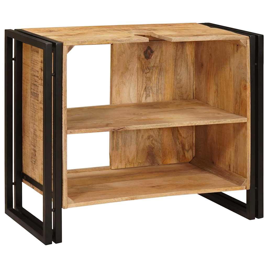 Mosdókagyló szekrény Barna 71 x 33 x 58 cm Tömör Mangófát