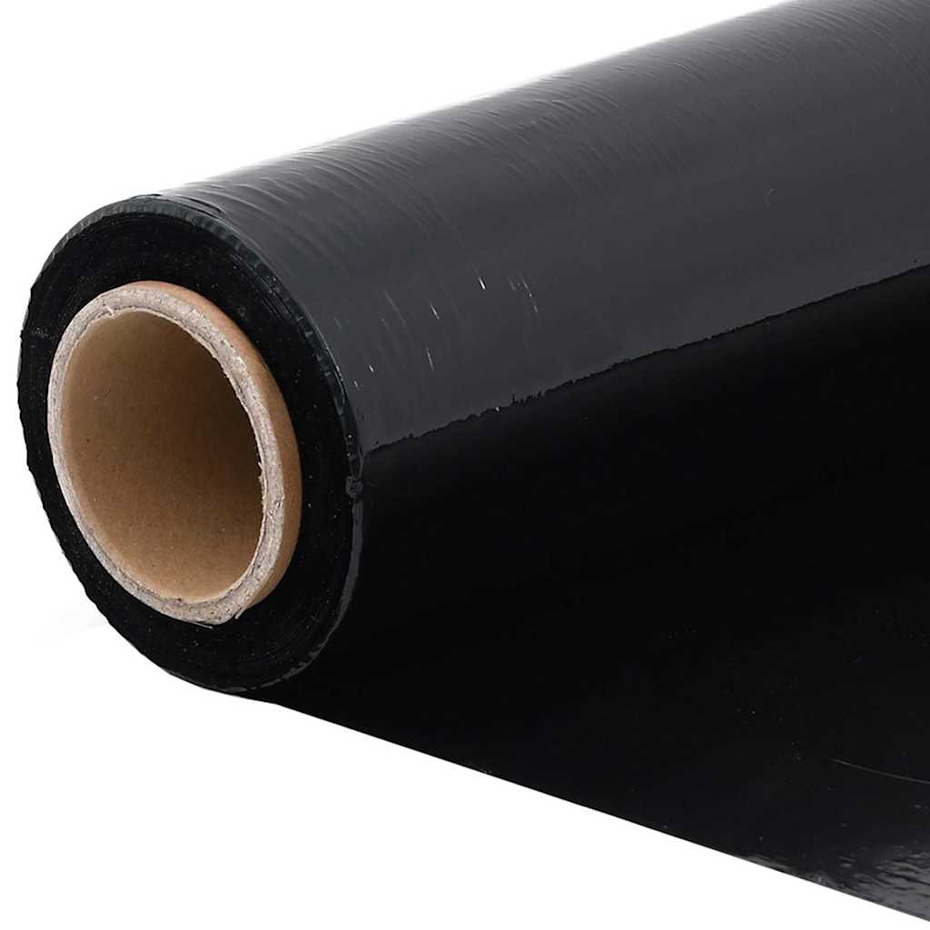 stretch fólia 6 pcs fekete 23 μm 50 cm x 300 m