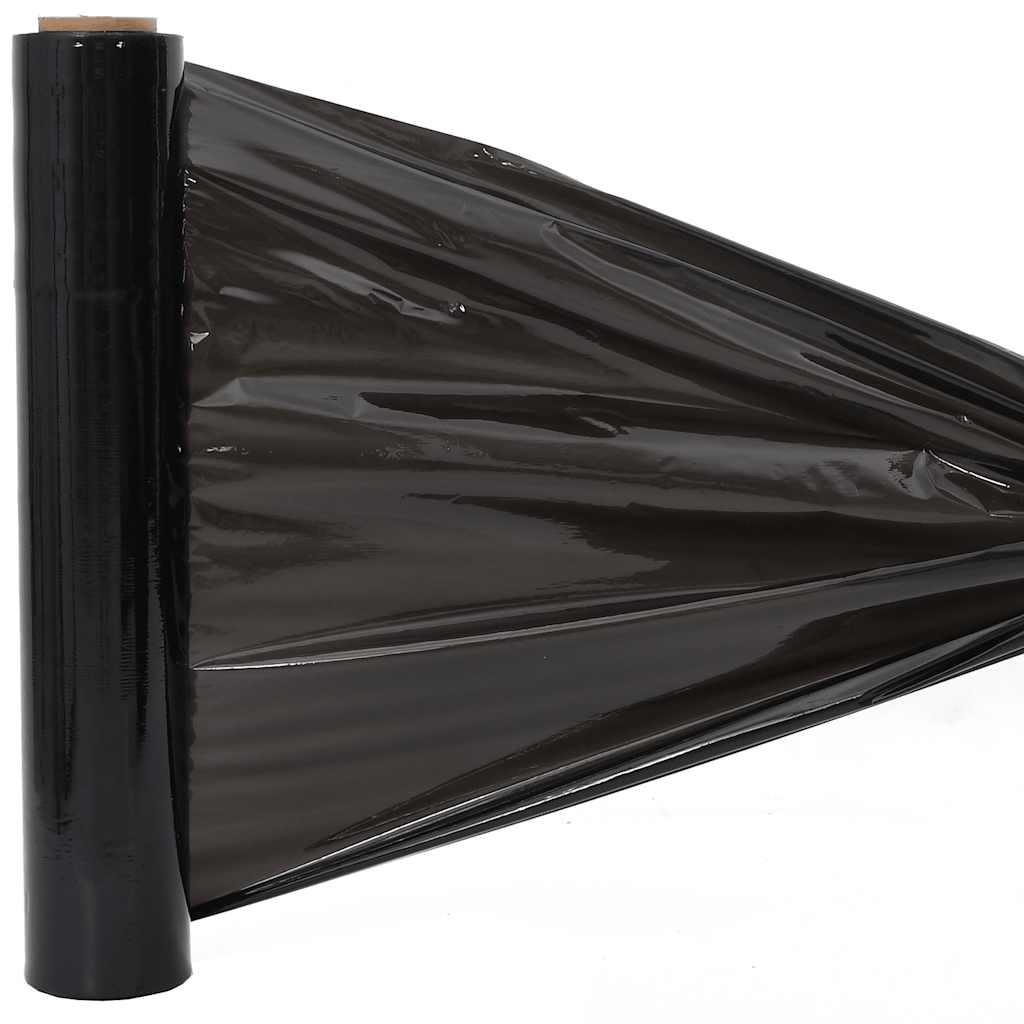 stretch fólia 6 pcs fekete 23 μm 50 cm x 300 m