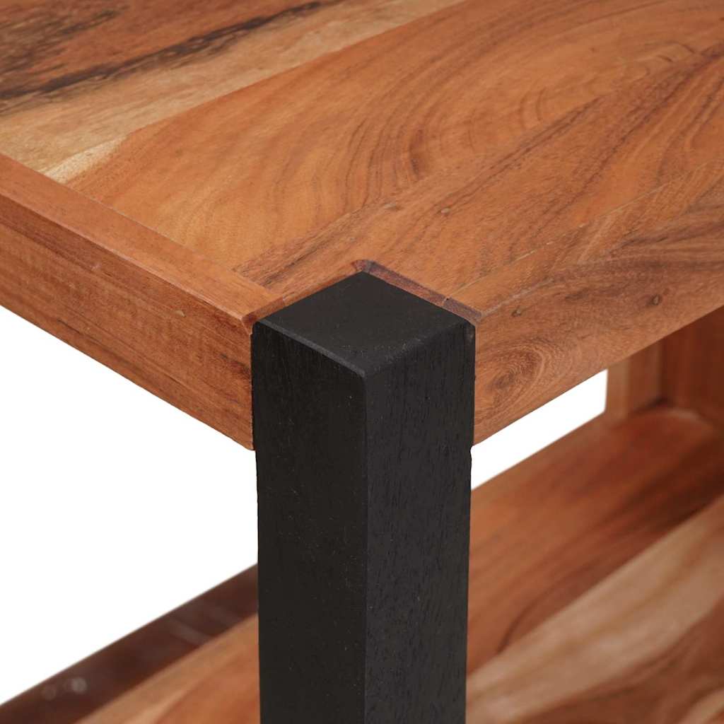 Könyvespolc Barna 50 x 30 x 110 cm Tömör Akácfa