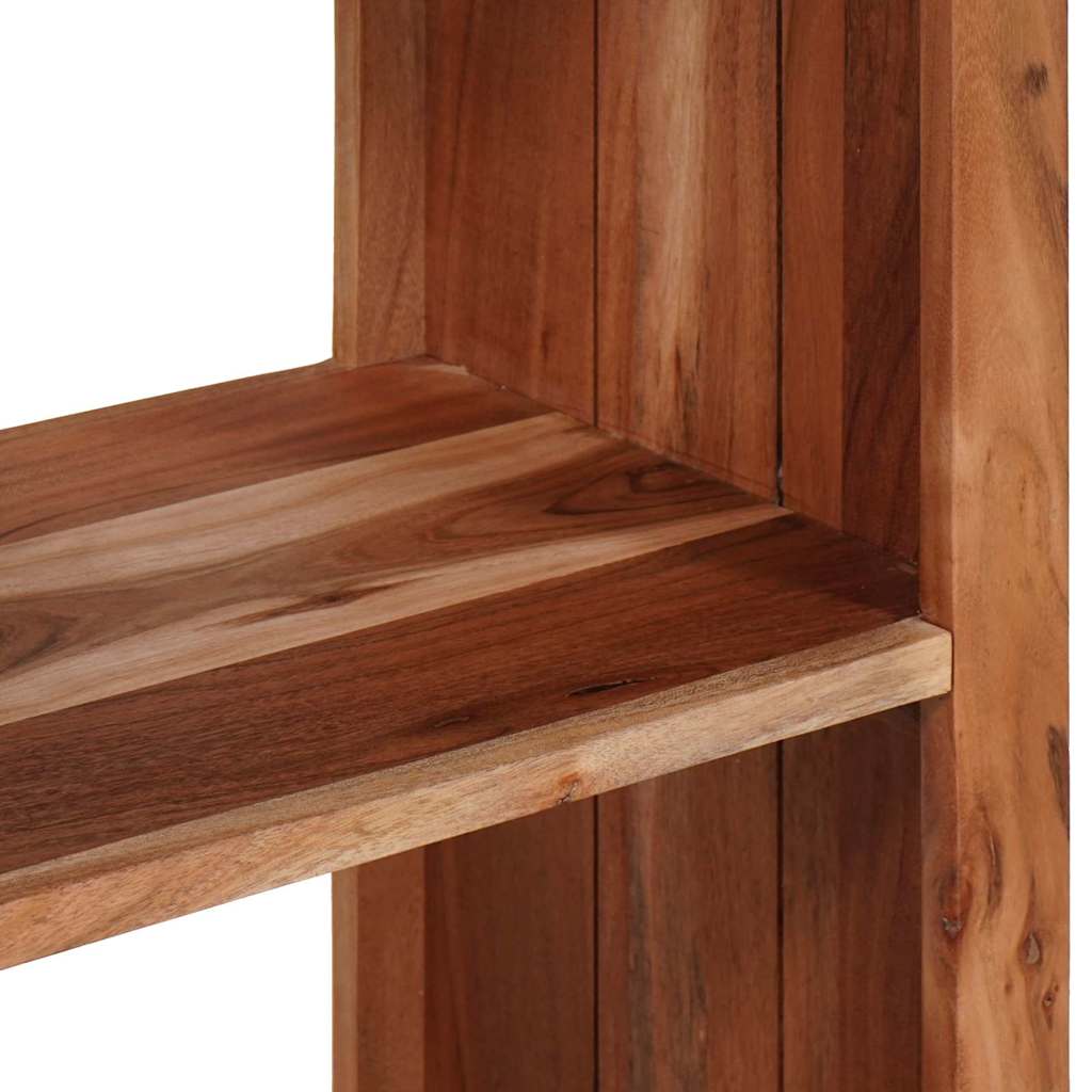 Könyvespolc Barna 50 x 30 x 110 cm Tömör Akácfa