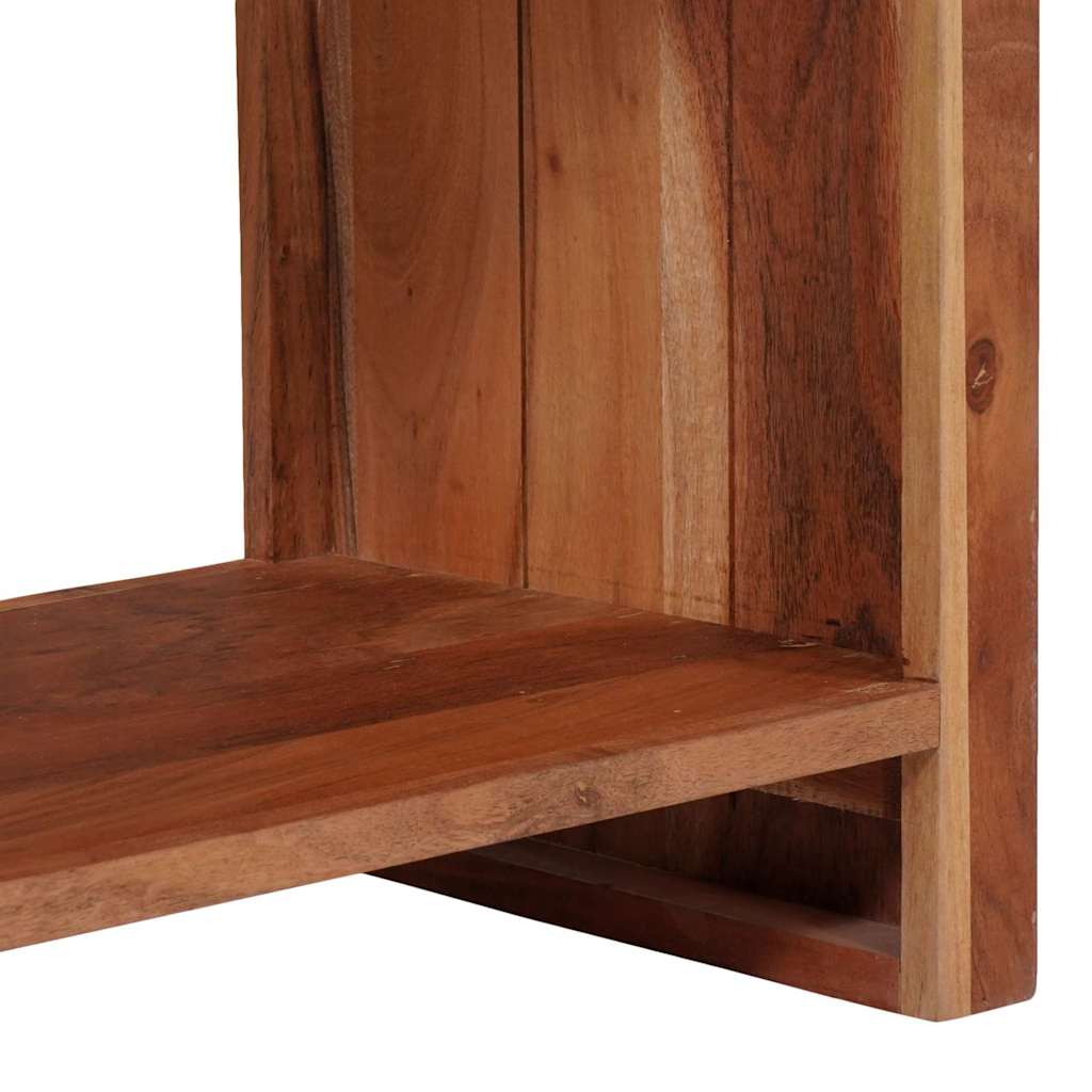 Könyvespolc Barna 80 x 30 x 110 cm Tömör Akácfa