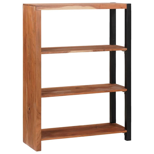 Könyvespolc Barna 80 x 30 x 110 cm Tömör Akácfa