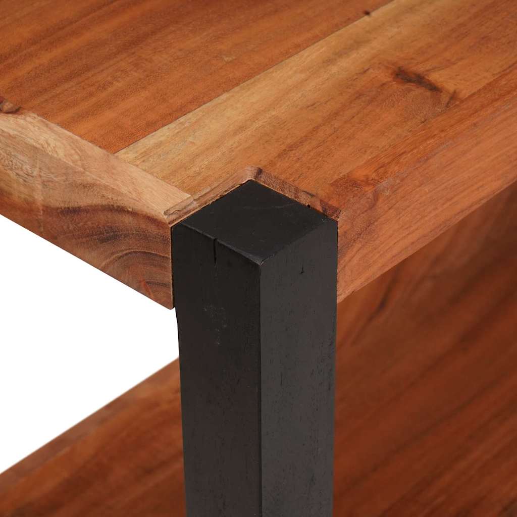 Könyvespolc Barna 80 x 30 x 75 cm Tömör Akácfa