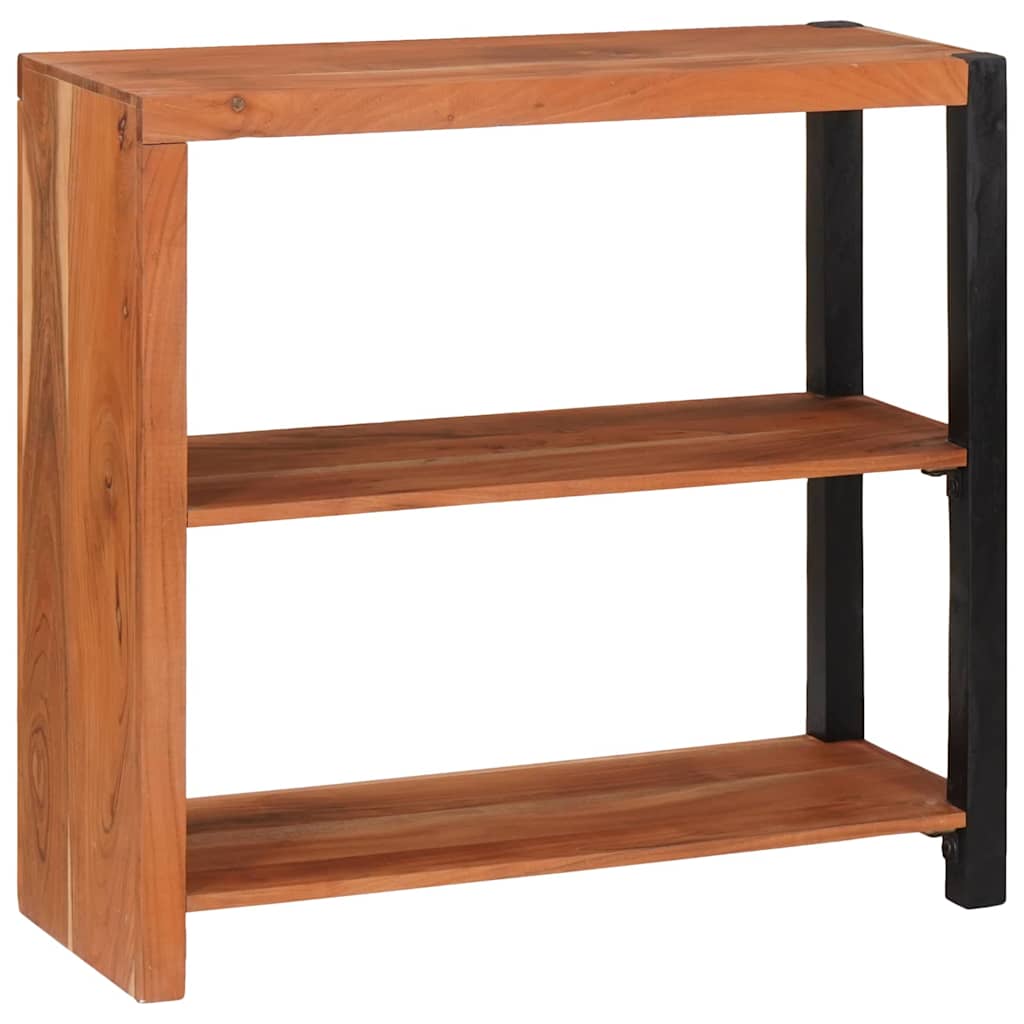 Könyvespolc Barna 80 x 30 x 75 cm Tömör Akácfa