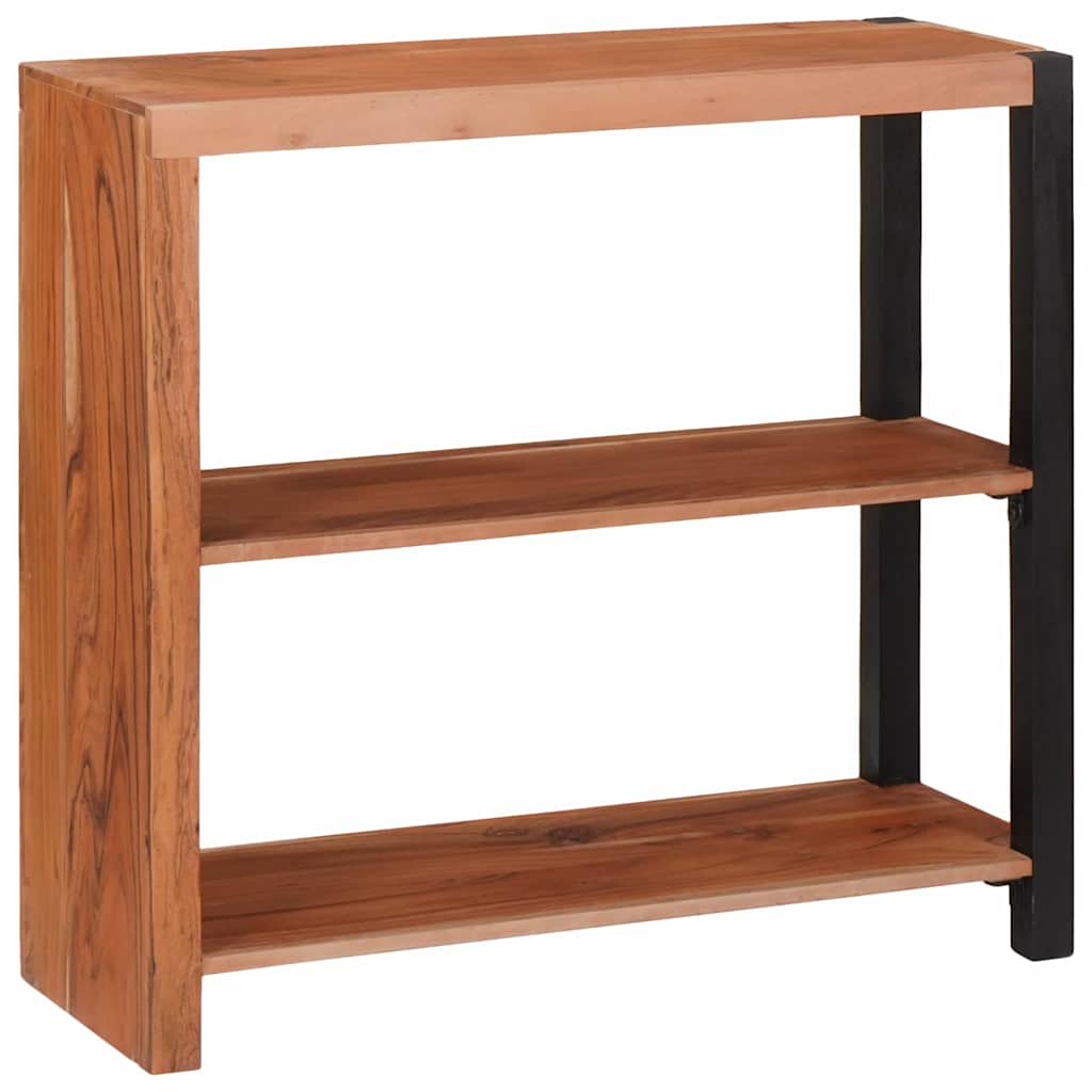 Könyvespolc Barna 80 x 30 x 75 cm Tömör Akácfa