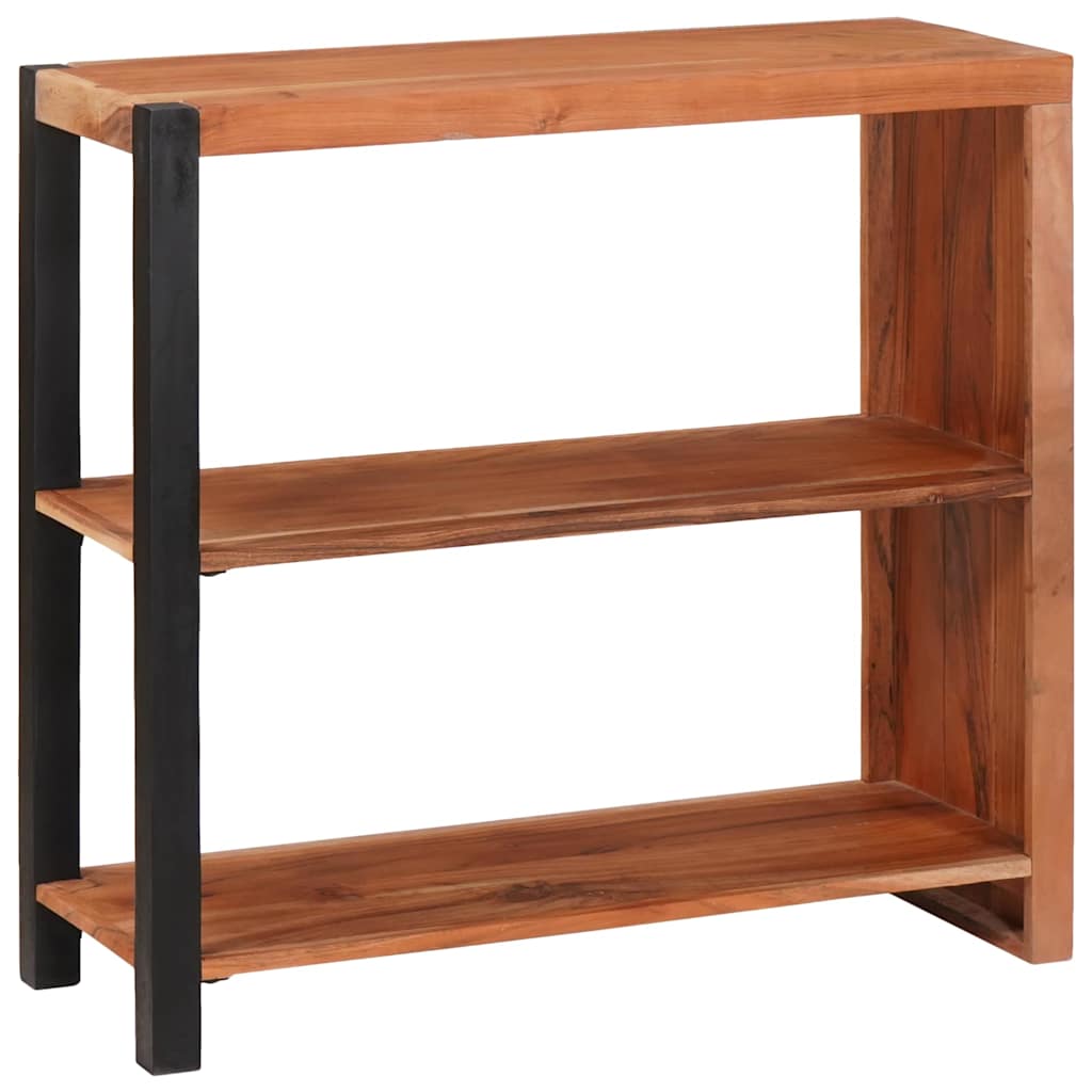 Könyvespolc Barna 80 x 30 x 75 cm Tömör Akácfa