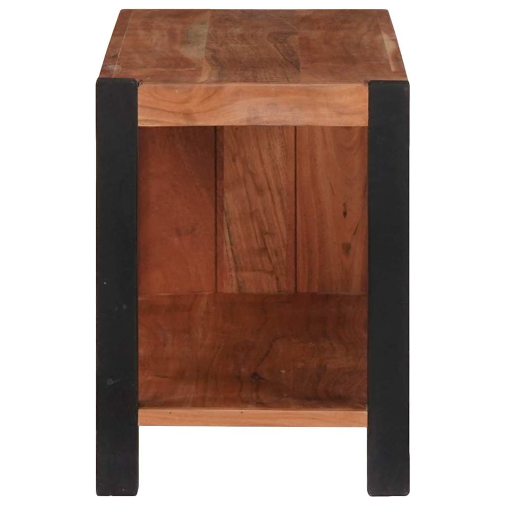 Könyvespolc Barna 80 x 30 x 40 cm Tömör Akácfa