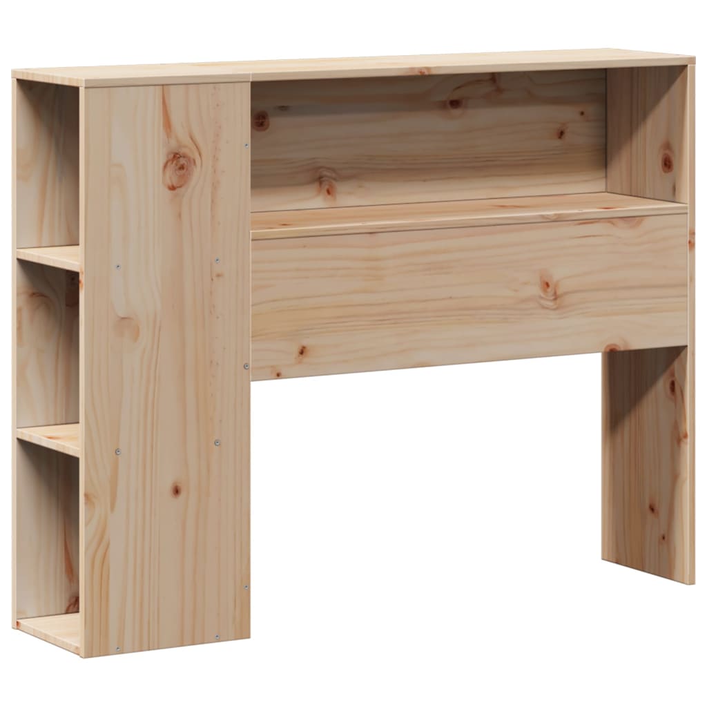tömör fenyőfa könyvespolcos ágy matrac nélkül 75 x 190 cm