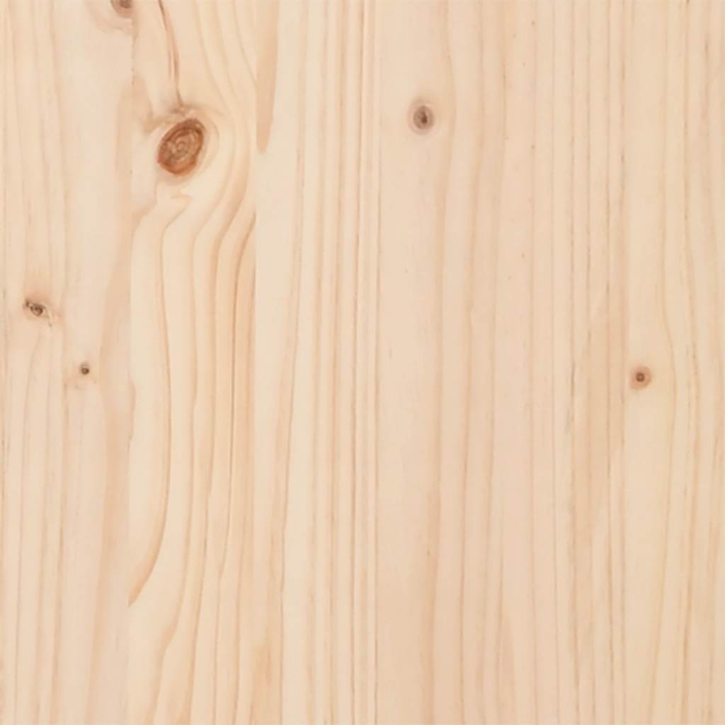 tömör fenyőfa könyvespolcos ágy matrac nélkül 90 x 200 cm