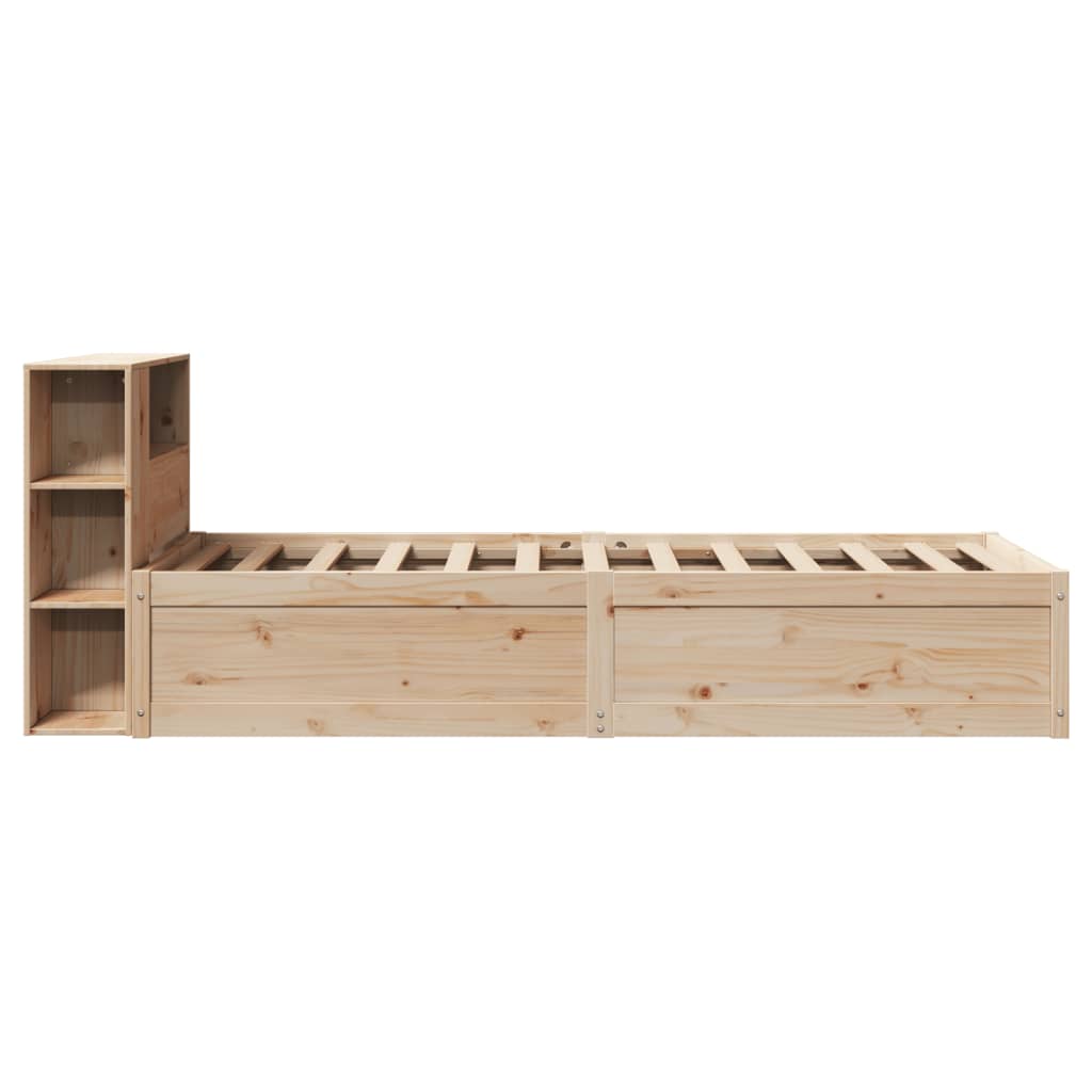 tömör fenyőfa ágy matrac nélkül 75 x 190 cm