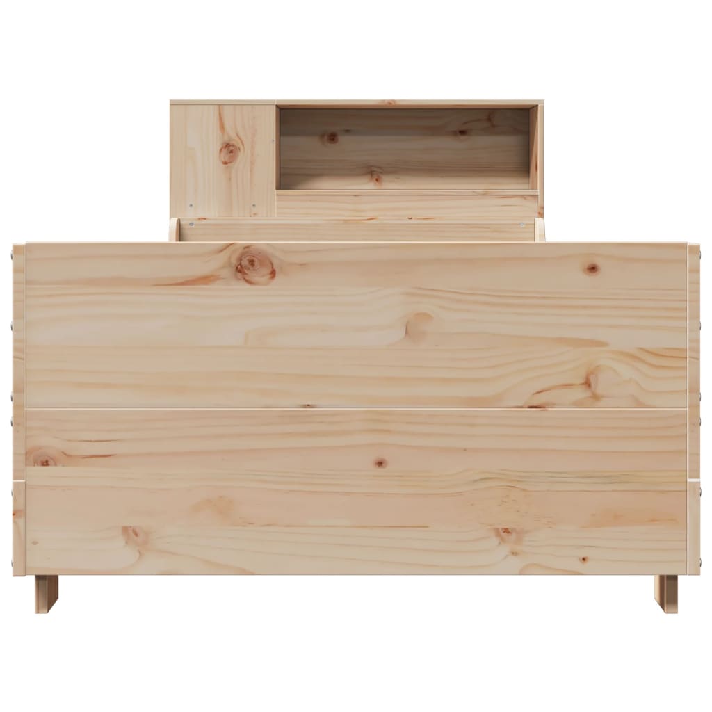 tömör fenyőfa ágy matrac nélkül 75 x 190 cm