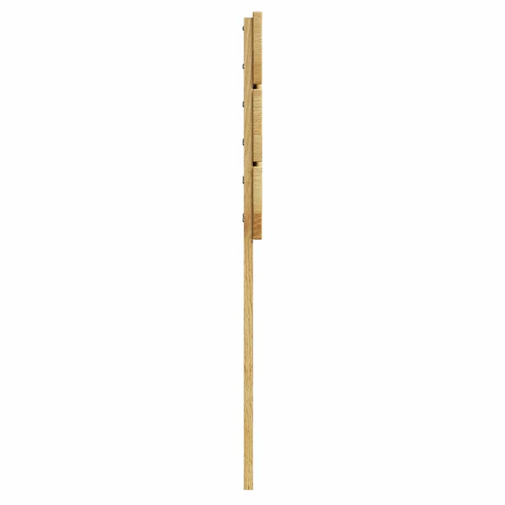 fejtámla 75 cm tömör fa tölgyfa