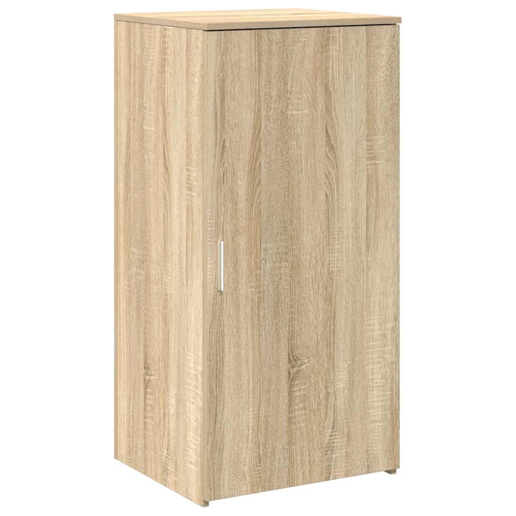 recepciós pult sonoma tölgy 155x50x103,5 cm szerelt fa