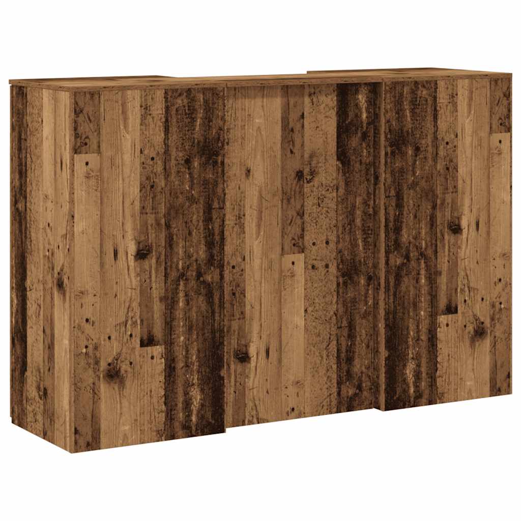 recepciós pult antik fa 155x50x103,5 cm szerelt fa