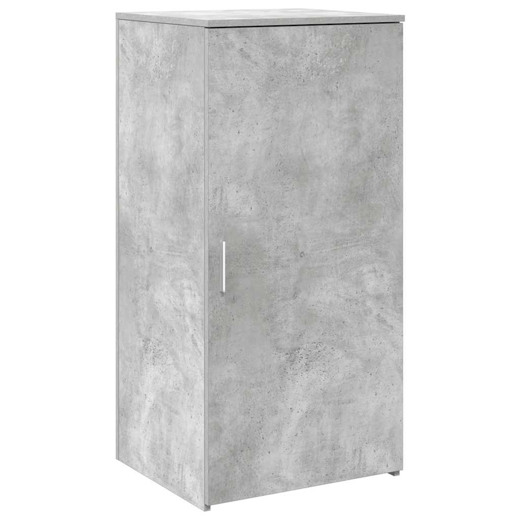 recepciós pult betonszürke 200x50x103,5 cm szerelt fa