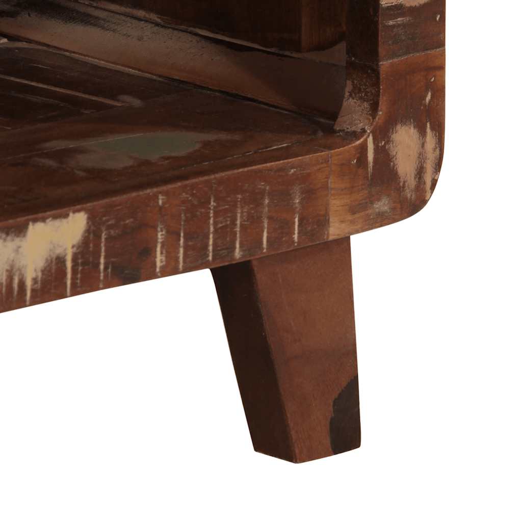 tömör újrahasznosított fa TV-szekrény 105x46x32 cm
