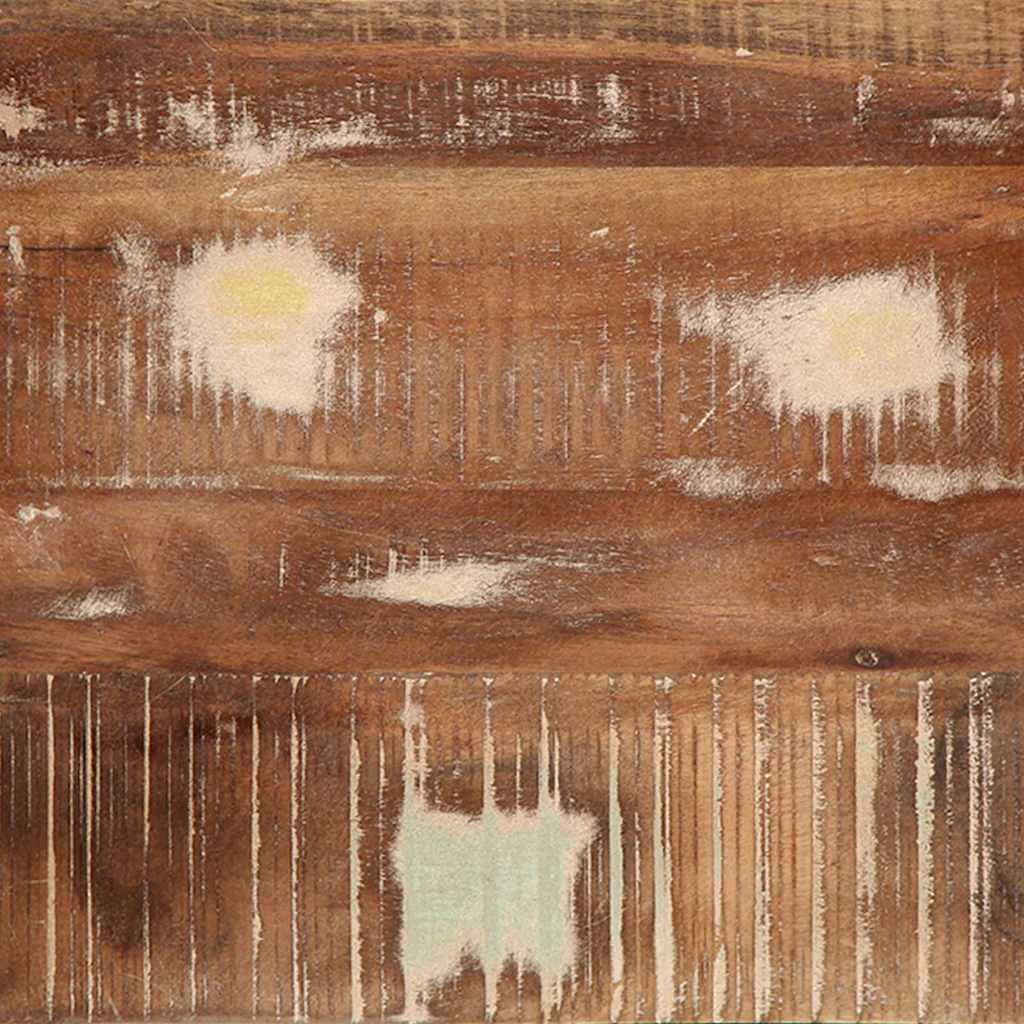 tömör újrahasznosított fa TV-szekrény 105x46x32 cm