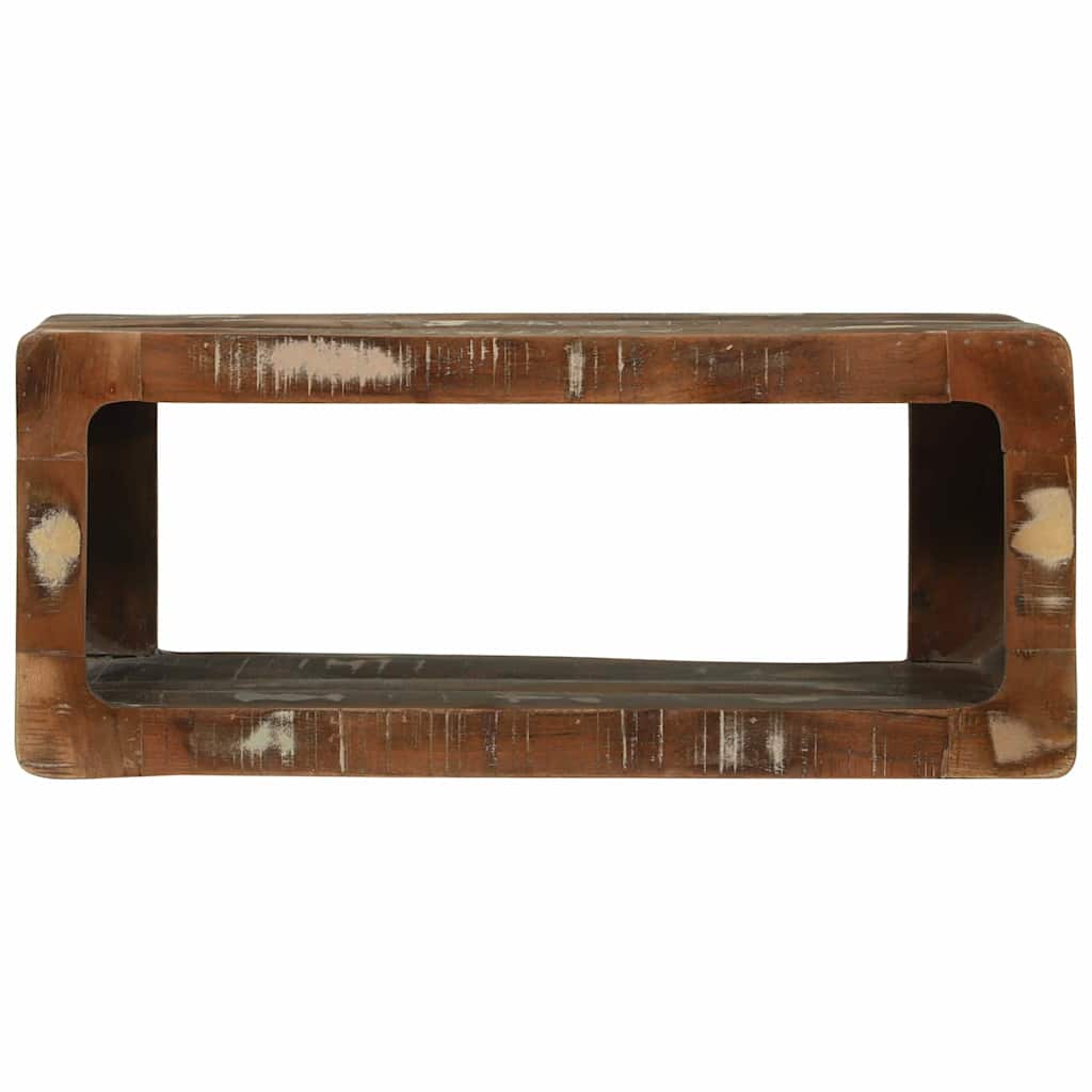 TV szekrény Sokszínű 60 x 30 x 25 cm Tömör újrahasznosított fa