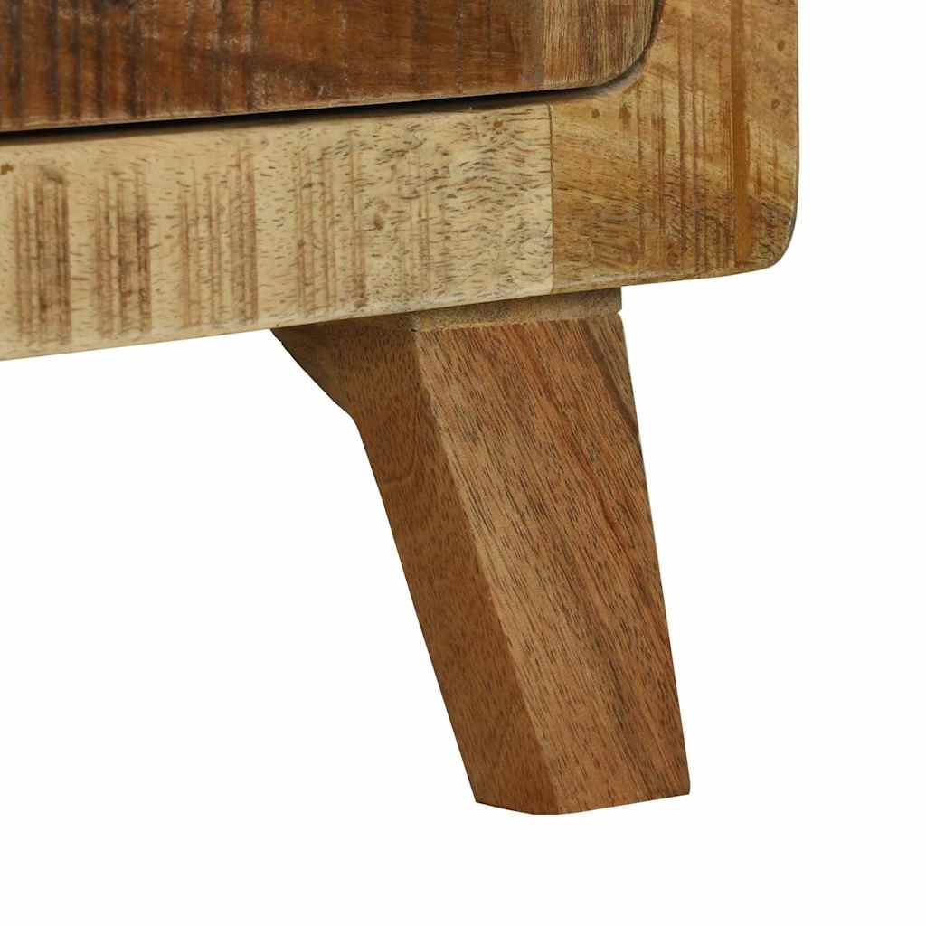 Dohányzóasztal Barna 80 x 54 x 45 cm Tömör Mangófát
