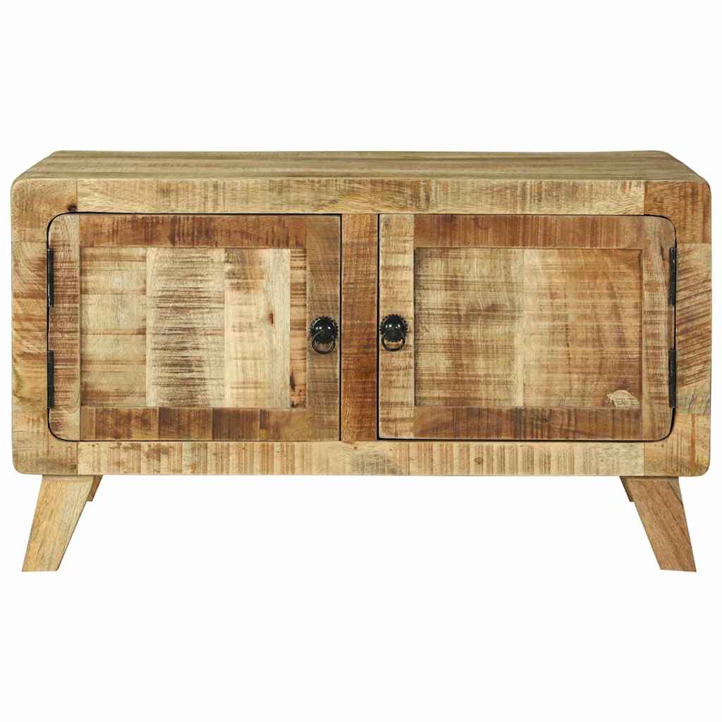 Dohányzóasztal Barna 80 x 54 x 45 cm Tömör Mangófát