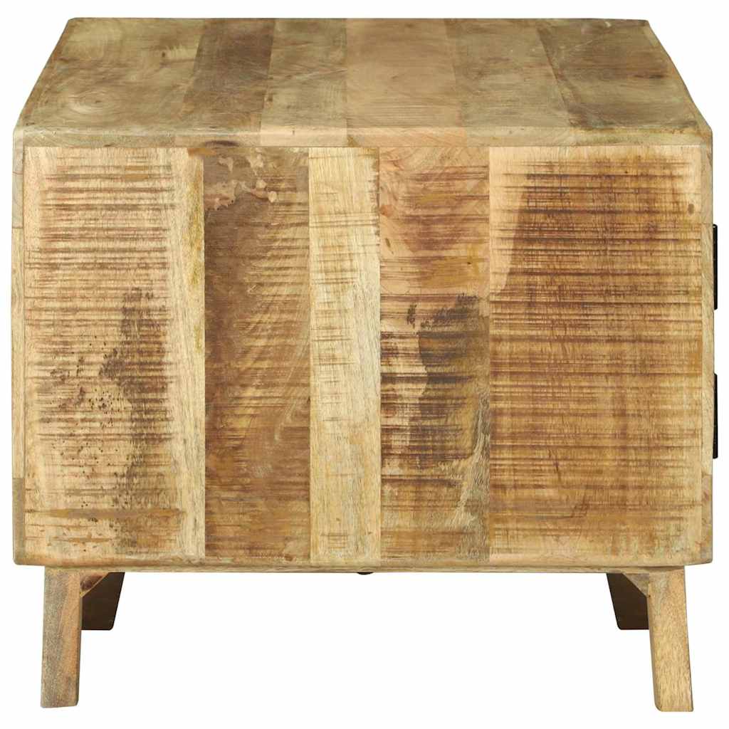 Dohányzóasztal Barna 80 x 54 x 45 cm Tömör Mangófát