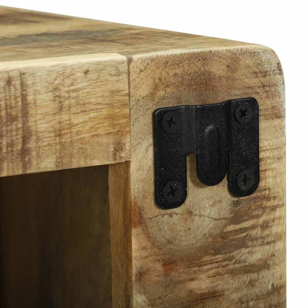 TV egységek 2 pcs Barna 36 x 30 x 36 cm Tömör Mangófát