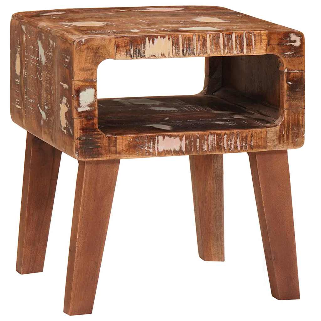 Végasztal Barna 40 x 32 x 46 cm Szilárd Újrahasznosított Fa