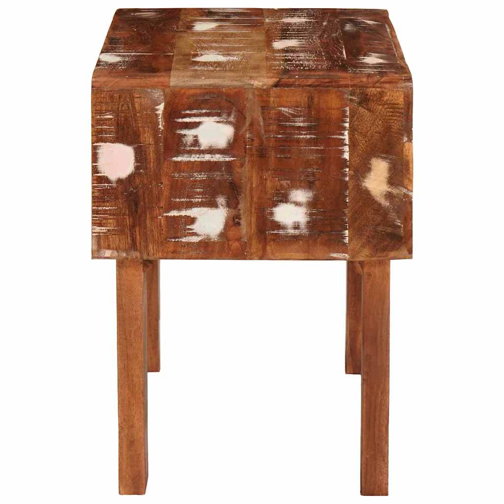 Végasztal Barna 40 x 32 x 46 cm Szilárd Újrahasznosított Fa